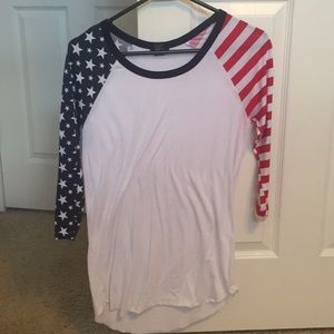 American Flag T shirt